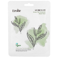 EcoBe Green Tea Ampoule Mask Pack 25ml