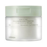 celimax Ji Woo Gae Cica BHA Blemish Toner Pad 60 pcs