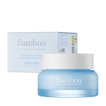 BERGAMO - BAMBOO Intensively moisturizing cooling cream with bamboo and hyaluronic acid, 50g