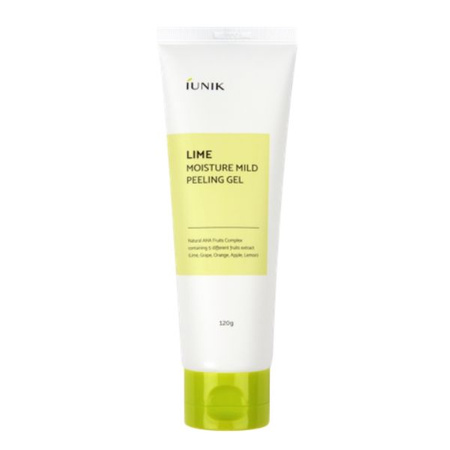 iUNIK Lime Moisture Mild Peeling Gel 120 ml - Peeling enzymatyczny do twarzy