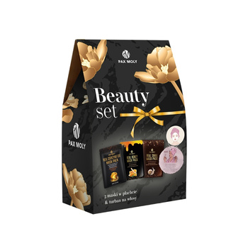PAX MOLY Set 3 sheet masks + Echolux headband