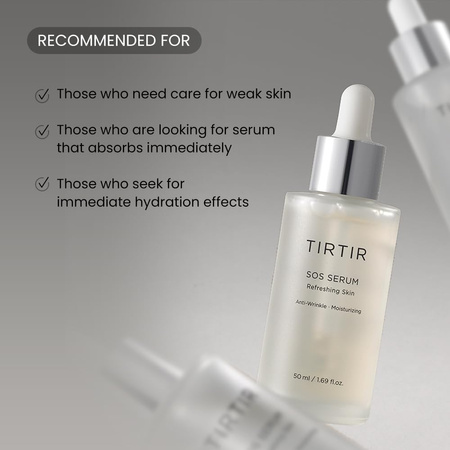 TIRTIR SOS Serum 50ml - Kojąco-regenerujące serum do twarzy