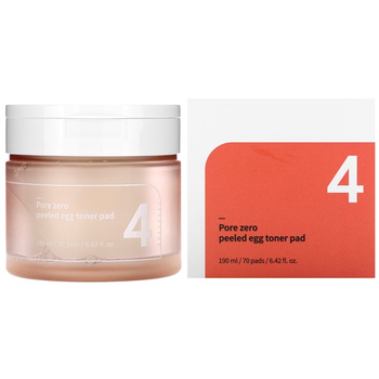 Numbuzin No.4 Pore Zero Peeled Egg Toner Pad 70 ea