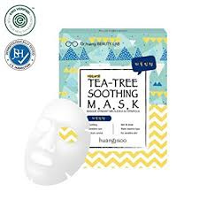 Huangjisoo Tea Tree Soothing Mask 25 ml
