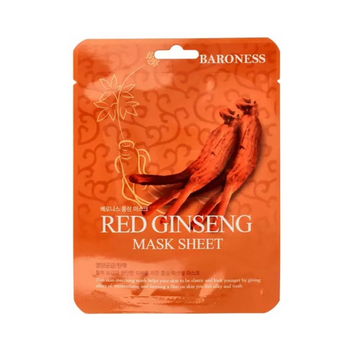 BARONESS Red Ginseng Mask Sheet, 21g