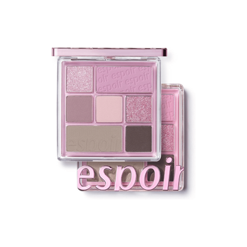Espoir Real Eye Palette #04 Mauve Me 10 g - paleta mauve cieni do powiek