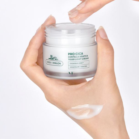 VT Cosmetics Pro Cica Centella Asiatica Tiger Light Cream 80 g - Lekki krem z wąkrotką azjatycką
