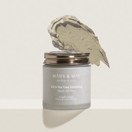 Mary&May CICA TeaTree Soothing Wash off Pack 125g