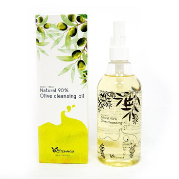 ELIZAVECCA Natural 90% Olive Cleansing Oil 300ml - Naturalny Olejek Oczyszczający 90% Oliwa z Oliwek