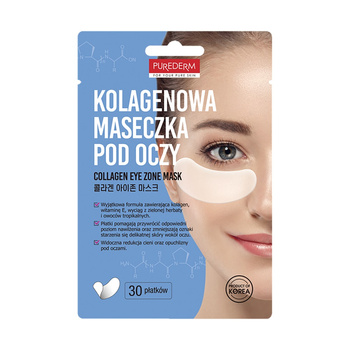 PUREDERM Collagen Eye Zone Mask, 30 pcs, 36 g
