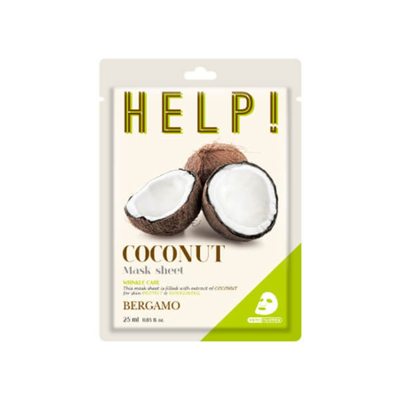 BERGAMO Help! Coconut Mask Sheet 25 ml