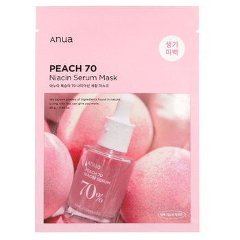 ANUA Peach 70 Niacin Serum Mask 25ml