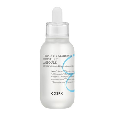 COSRX Hydrium Triple Hyaluronic Moisture Ampoule 40ml- Intensywnie nawilżające serum do twarzy