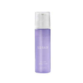 SO BASE Collagen Bubble Toner 150 ml - Rozświetlający tonik w piance z kolagenem i peptydami