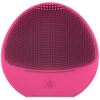 PUREDERM Silicone Travel Sonic Facial Cleansing and Massage Brush, Pink