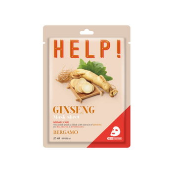 BERGAMO Help! Ginseng Mask Sheet 25 ml