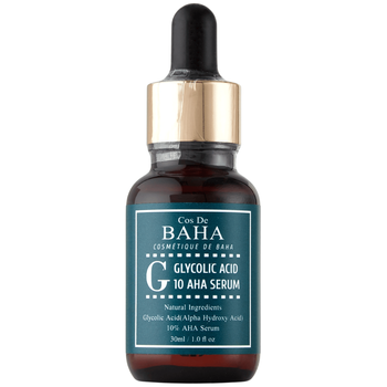 COS DE BAHA - G Glycolic Acid 10 AHA Serum, 30ml
