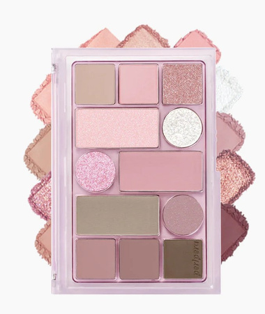 Peripera All Take Mood Technique Palette #04 In My Mute Pink
