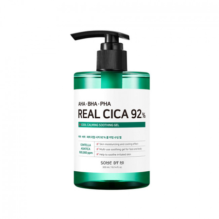 SOME BY MI AHA.BHA.PHA Real Cica 92% Cool Calming Soothing Gel 300 ml