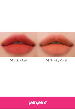 Peripera Ink Mood Matte Tint 07 Juicy Red 4g
