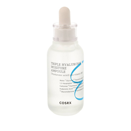 COSRX Hydrium Triple Hyaluronic Moisture Ampoule 40ml- Intensywnie nawilżające serum do twarzy