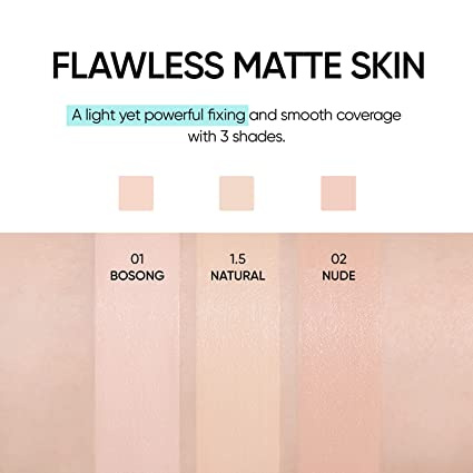 AMUSE Meta Fixing Vegan cushion 02. Nude 