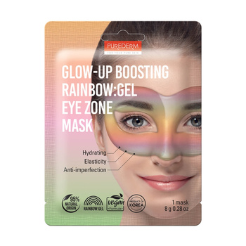 PUREDERM Glow-Up Boosting Rainbow:Gel Eye Zone Mask, 8g
