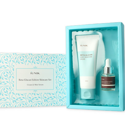 iUNIK SET Beta Glucan Edition ( Cream 60ml + Serum 15ml)