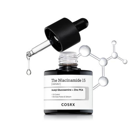 COSRX The Niacinamide 15 Serum 20g - Serum do twarzy wyrównujące koloryt skóry
