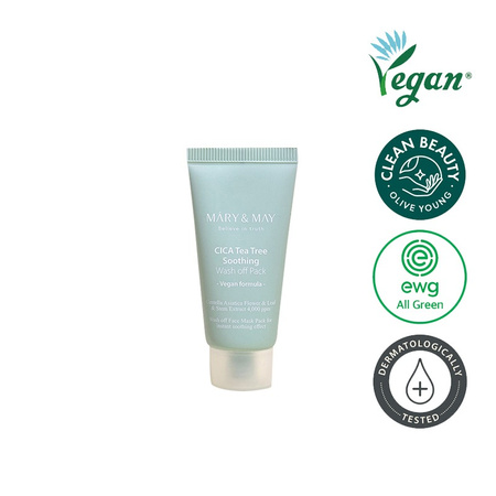 Mary&May CICA TeaTree Soothing Wash off Pack 30g