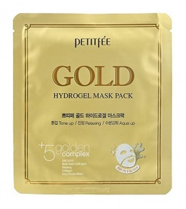 PETITFEE Gold Hydrogel Mask Pack +5 golden complex 32 g