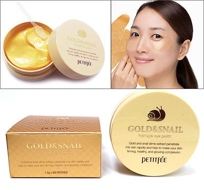 PETITFEE Gold & Snail Hydrogel eye patch 60 pcs