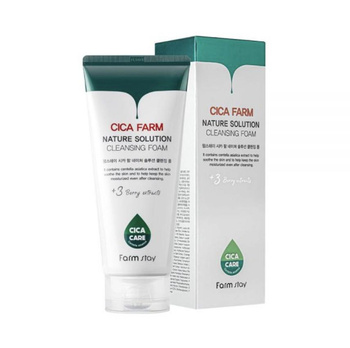 FARMSTAY Cica Farm Nature Solution Cleansing Foam 180ml