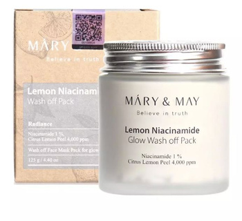 Mary&May Lemon Niacinamide Glow Wash off Pack 125g