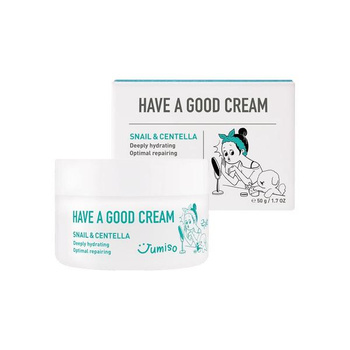 Jumiso Have a good cream Snail&Centella 50 g - Naprawczy i głęboko nawilżający krem