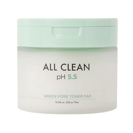 Heimish All Clean Green Pore Toner Pad 75ea - Wielofunkcyjne płatki tonizujące