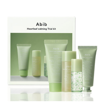 ABIB Heartleaf Camling Trial Kit (Foam 30 ml + Toner 30 ml + Serum 15 ml + Crème 20 ml)