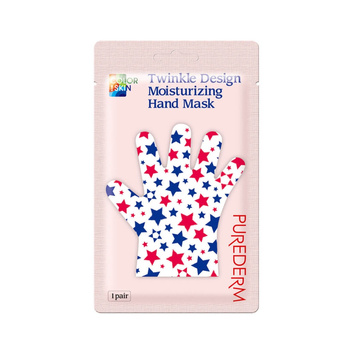 PUREDERM Twinkle Design Moisturizing Hand Mask, 2 x 13 g