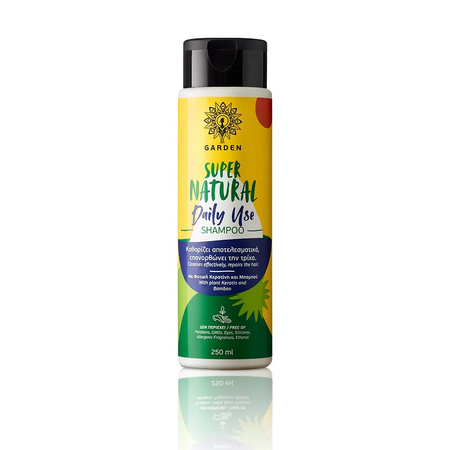 GARDEN - Supernatural Shampoo Daily Use, 250ml