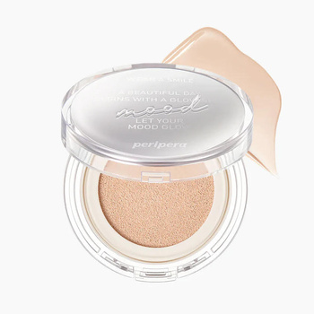 Peripera MOOD VEGAN GLOW CUSHION #02 IVORY SPF50+, PA++++ 13g
