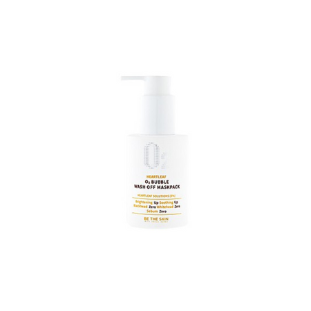 Be The Skin Heartleaf O2 Bubble Wash Off Maskpack,120g