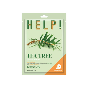 BERGAMO Help! Tea Tree Mask Sheet 25 ml