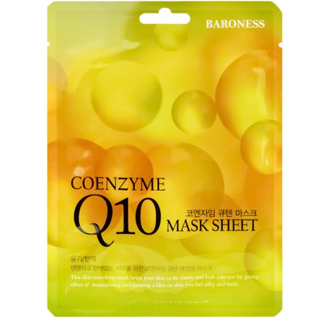 BARONESS Coenzyme Q10 Mask Sheet,21g