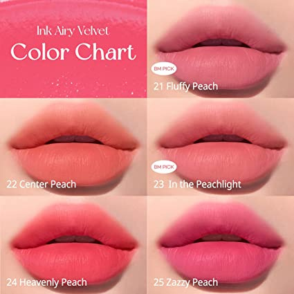 Peripera INK Airy Velvet 024 Heavenly Peach 4g