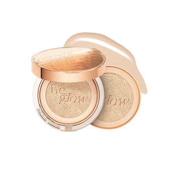 Espoir Pro Tailor Be Glow Cushion New Class Set #23 Beige SPF42 PA++ 2x13 g - neutralnobeżowy rozświetlający podkład cushion z wymiennym wkładem