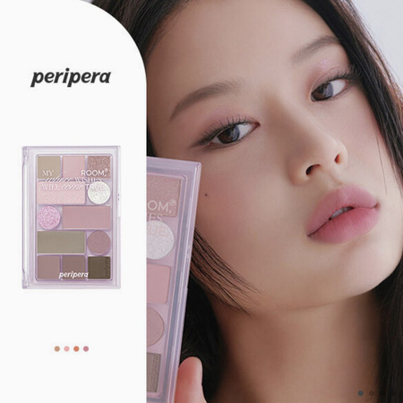 Peripera All Take Mood Technique Palette #04 In My Mute Pink