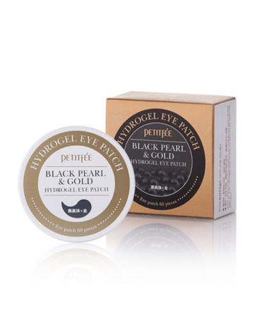 PETITFEE Black Pearl & Gold Hydrogel Eye Patch 60 pcs