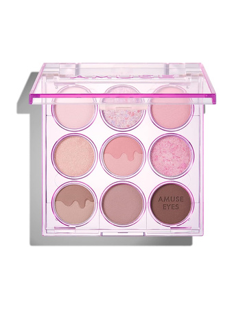 AMUSE Eye Color Palette 02 Cool Rose 0,6gx9  - Paleta cieni do powiek