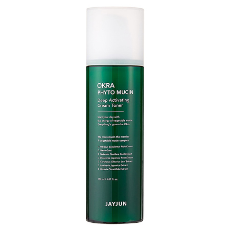 JAYJUN Okra Phyto Mucin Deep Activating Cream Toner 150ml