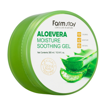 FARMSTAY Aloevera Moisture Soothing Gel 300 ml